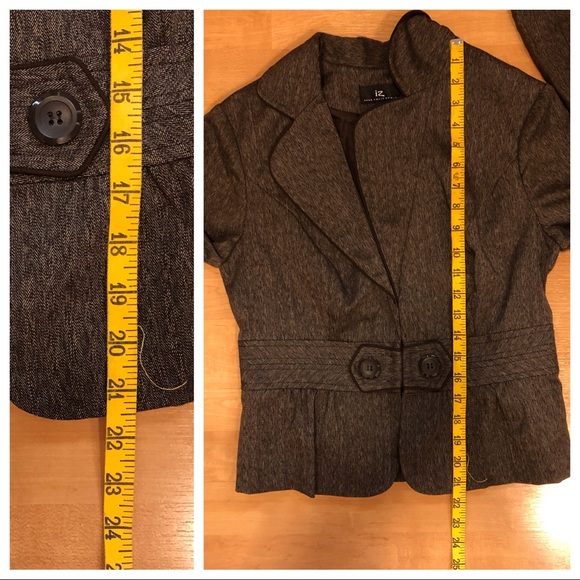 IZ Byer brown blazer with great details - Picture 5 of 7